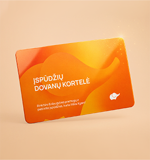 Įspūdžių dovanų kortelė